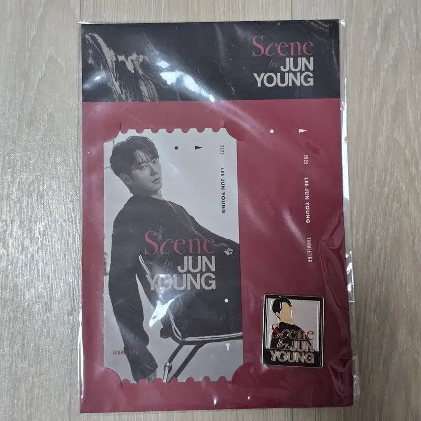 [BUNJANG] Lee Jun Young 2025 Fan Meeting MD Badge &amp; Special Ticket Set / 이준영 2025 팬미팅 MD 굿즈뱃지&amp;스페셜티켓 세트