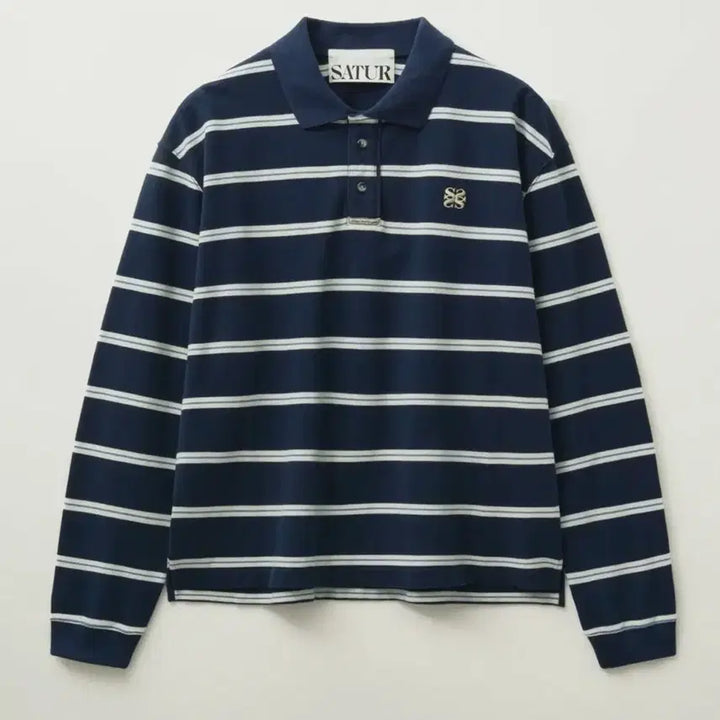 [BUNJANG] SATUR Stripe Long Sleeve L / SATUR 새터 스트라이프 롱슬리브 L