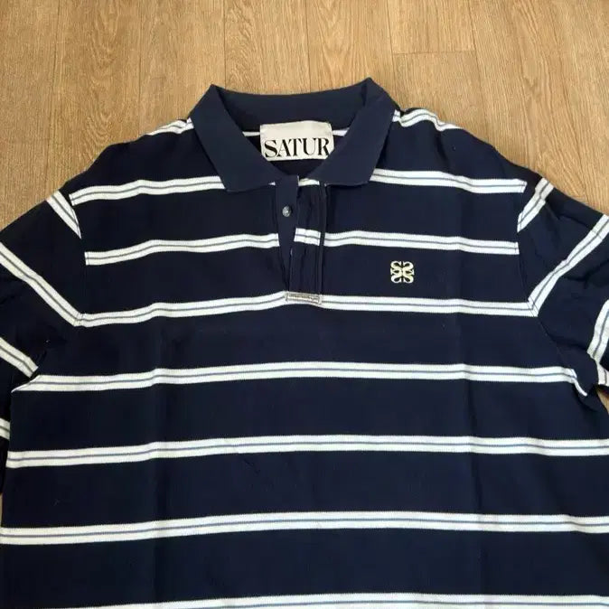 [BUNJANG] SATUR Stripe Long Sleeve L / SATUR 새터 스트라이프 롱슬리브 L