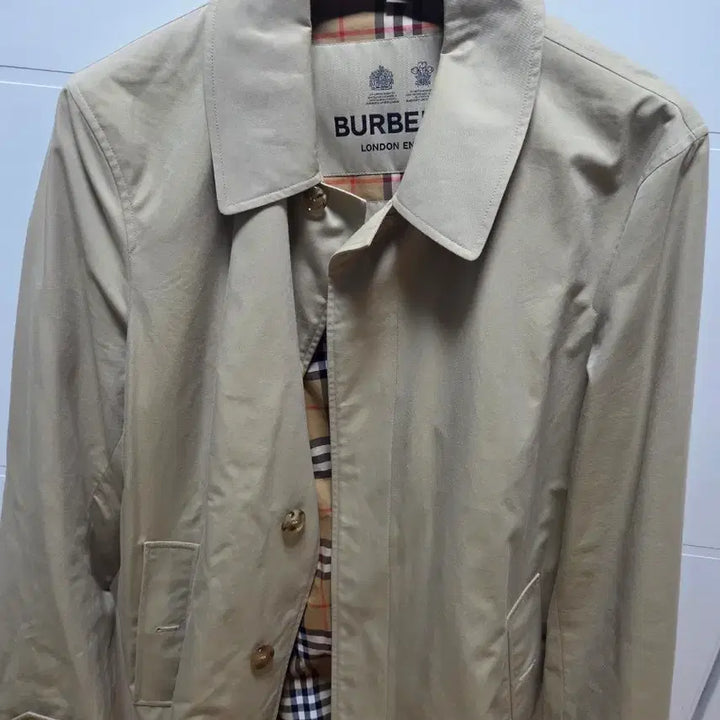 [BUNJANG] Burberry Pimlico Car Coat Beige UK52 / 버버리 핌리코 카코트 베이지 UK52(105)