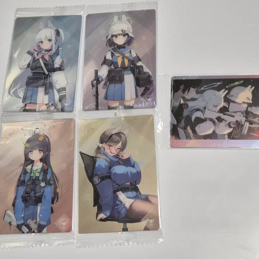 [BUNJANG] Blue Archive Bandai Wafer Vol. 3 SRT Rabbit Squad Set / 블루 아카이브 반다이 웨하스 3탄 SRT 래빗소대 세트