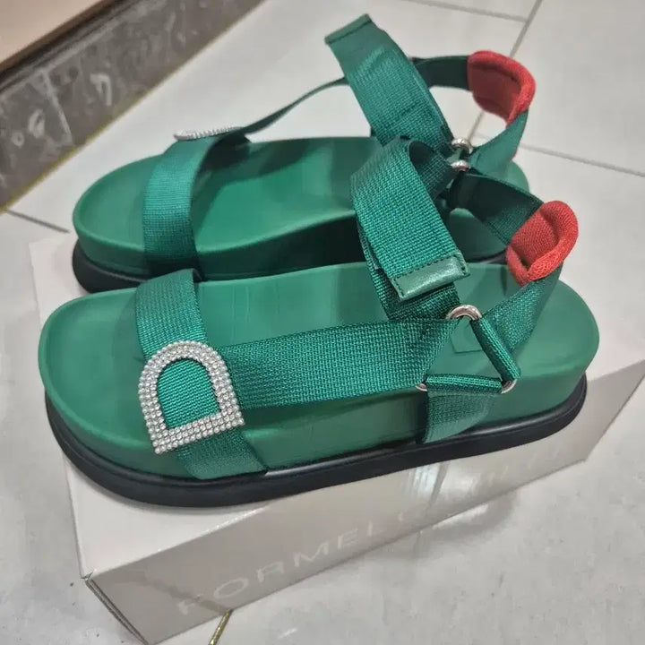 [BUNJANG] Formel Cale Sandal Green / 포멜카멜레 샌들 230(최상)