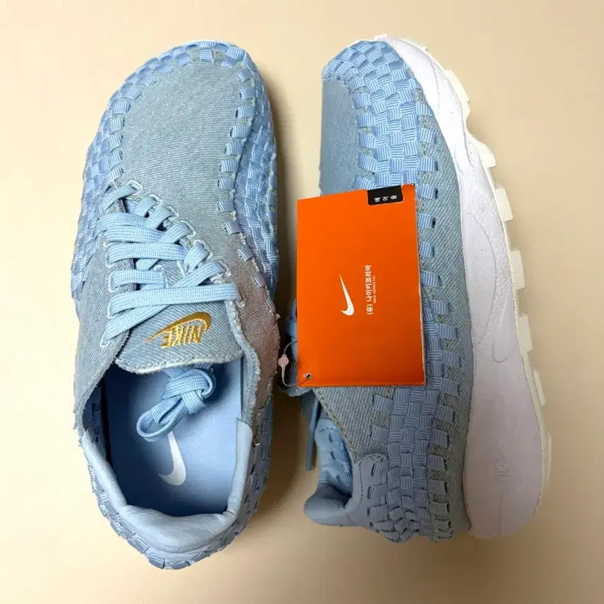 [BUNJANG] Nike Air Footscape Woven Pastel Denim Sneakers (US 6.5) / [ 새상품 ] 나이키 에어 풋스케이프 우븐 235