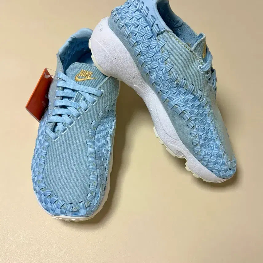 [BUNJANG] Nike Air Footscape Woven Pastel Denim Sneakers (US 6.5) / [ 새상품 ] 나이키 에어 풋스케이프 우븐 235