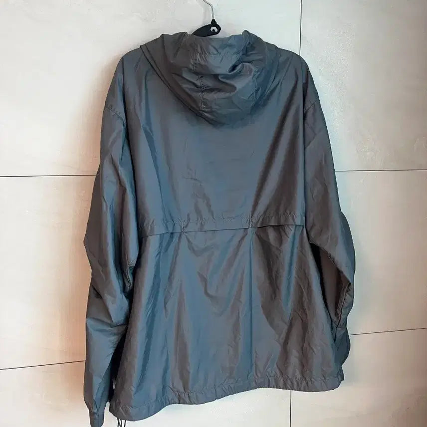 [BUNJANG] Adidas Essentials Loose Fit Windbreaker Gray [L] / 아디다스 에센셜 루즈핏 바람막이 그레이 [L]