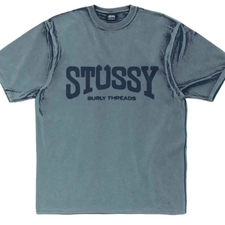 [BUNJANG] Stussy Burly Stone Washed Tee, Navy, S / 스투시 BURLY STONE WASHED TEE, NAVY