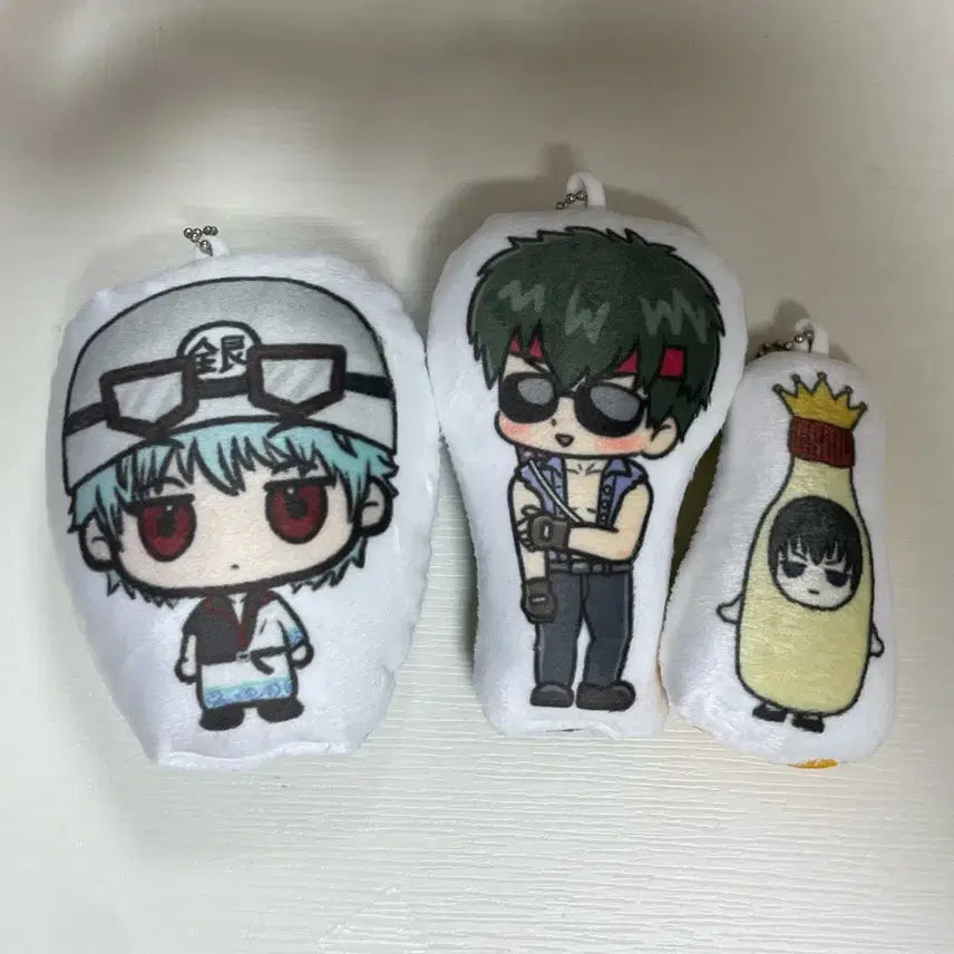 [BUNJANG] Gintama Gintoki Hijikata Scooter Keychain Set / 은혼 통판 긴토키 스쿠터 히지카타 톳시 키링