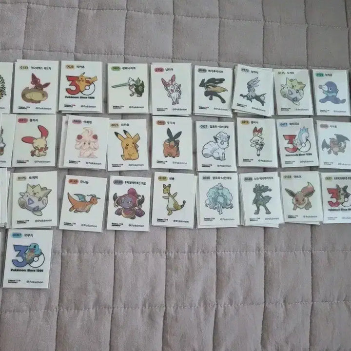 [BUNJANG] Pokemon Season 5 Sticker Collection / 포켓몬 시즌5 띠부씰 교환,판매