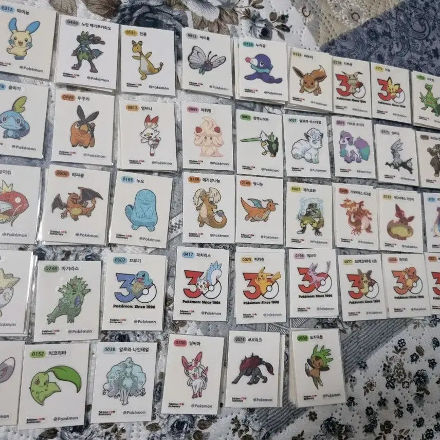 [BUNJANG] Pokemon Season 5 Sticker Collection / 포켓몬 시즌5 띠부씰 교환,판매