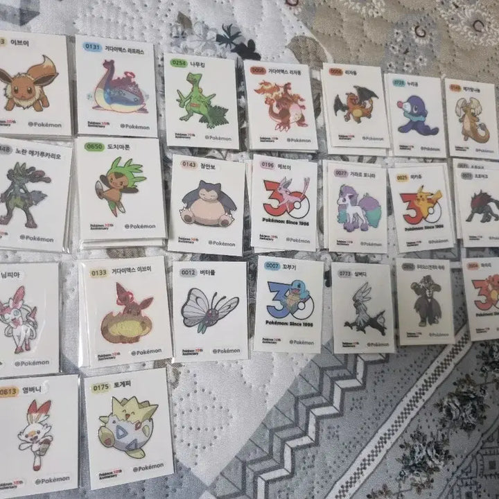 [BUNJANG] Pokemon Season 5 Sticker Collection / 포켓몬 시즌5 띠부씰 교환,판매