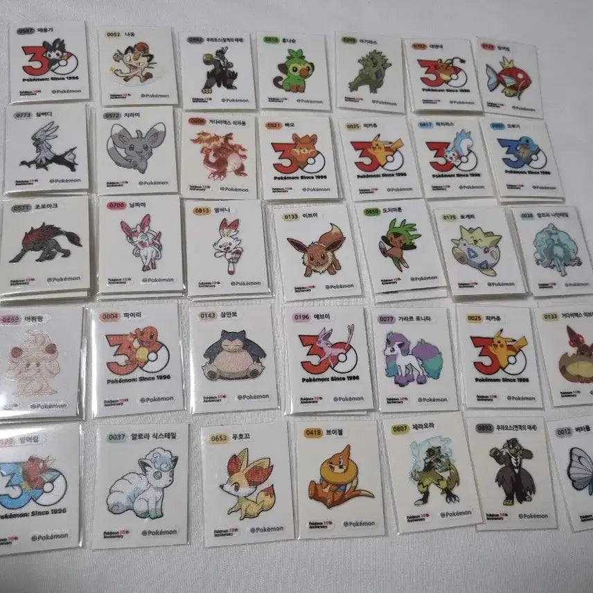 [BUNJANG] Pokemon Season 5 Sticker Collection / 포켓몬 시즌5 띠부씰 교환,판매