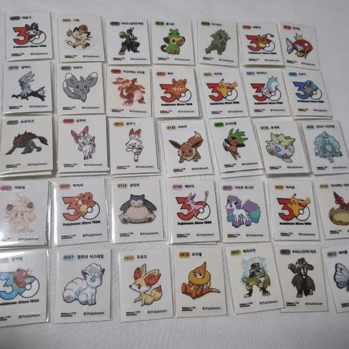 [BUNJANG] Pokemon Season 5 Sticker Collection / 포켓몬 시즌5 띠부씰 교환,판매