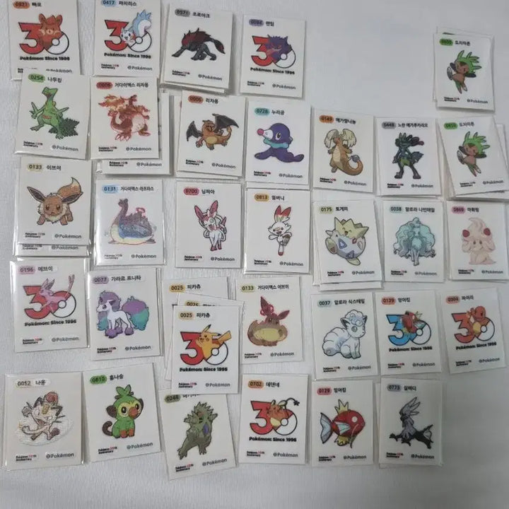 [BUNJANG] Pokemon Season 5 Sticker Collection / 포켓몬 시즌5 띠부씰 교환,판매
