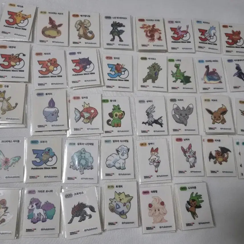 [BUNJANG] Pokemon Season 5 Sticker Collection / 포켓몬 시즌5 띠부씰 교환,판매