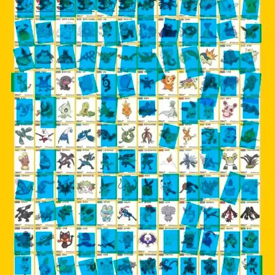 [BUNJANG] Pokemon Season 5 Sticker Collection / 포켓몬 시즌5 띠부씰 교환,판매