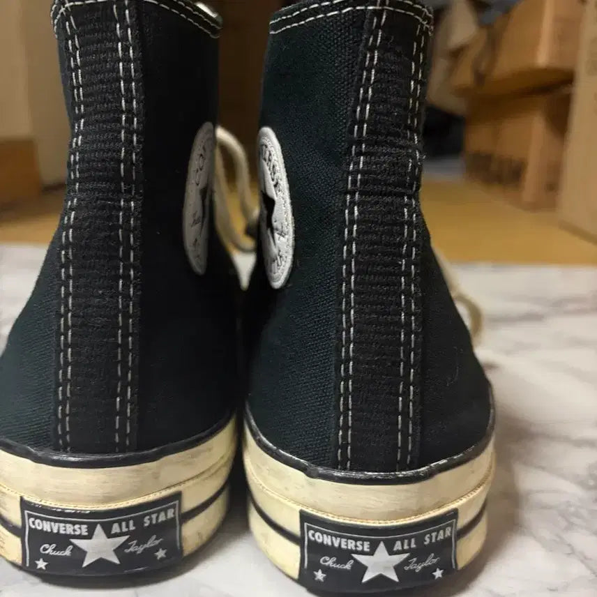 [BUNJANG] Converse Chuck 70 Hi Black / [280] 컨버스 척 70 하이 블랙