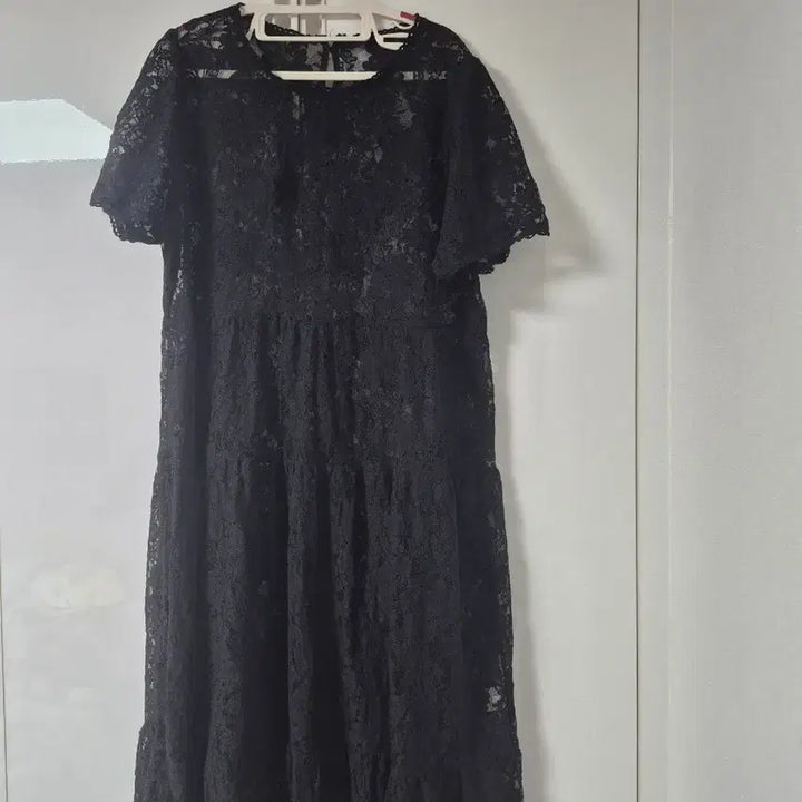 [BUNJANG] Lace Dress for Plus Sizes (77-88) / 통통77.88사이즈