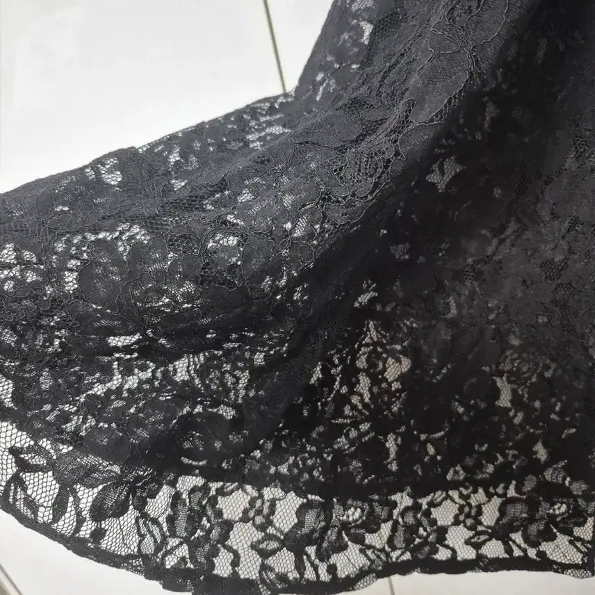 [BUNJANG] Lace Dress for Plus Sizes (77-88) / 통통77.88사이즈