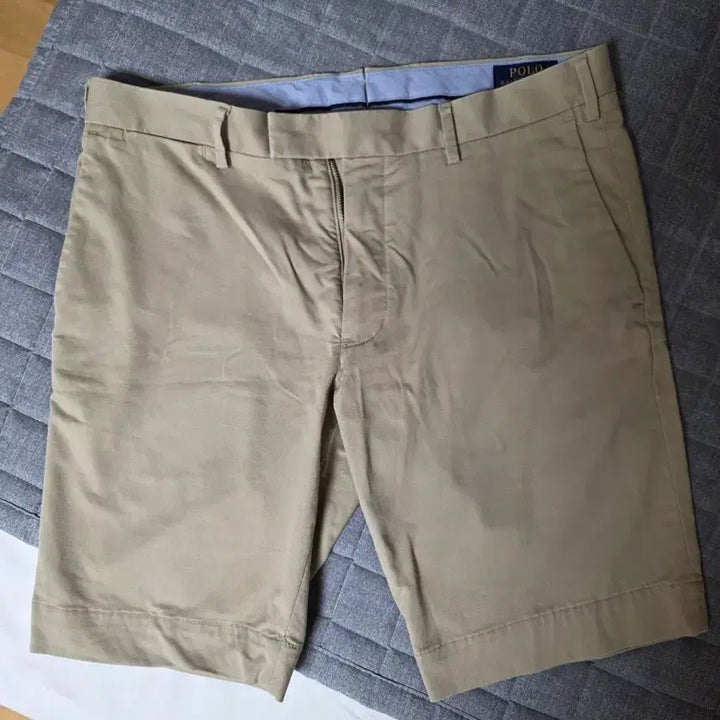 [BUNJANG] Polo Ralph Lauren Beige Stretch Slim Fit Shorts Size 32 / 폴로 랄프로렌 베이지  반바지 32