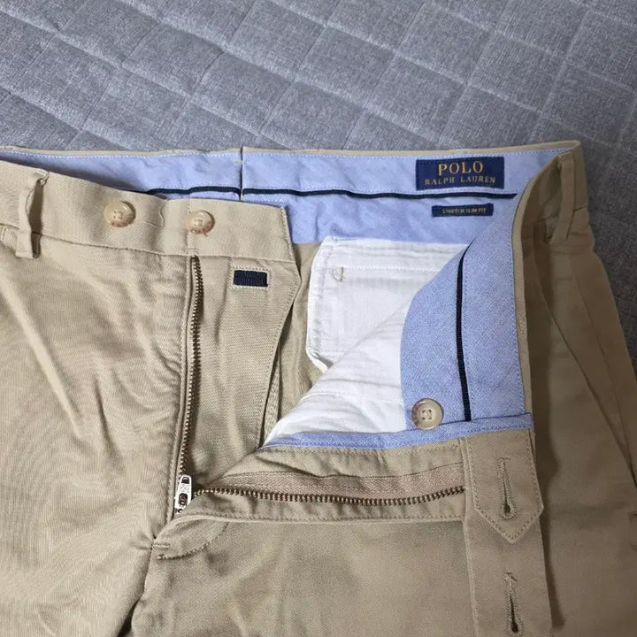 [BUNJANG] Polo Ralph Lauren Beige Stretch Slim Fit Shorts Size 32 / 폴로 랄프로렌 베이지  반바지 32