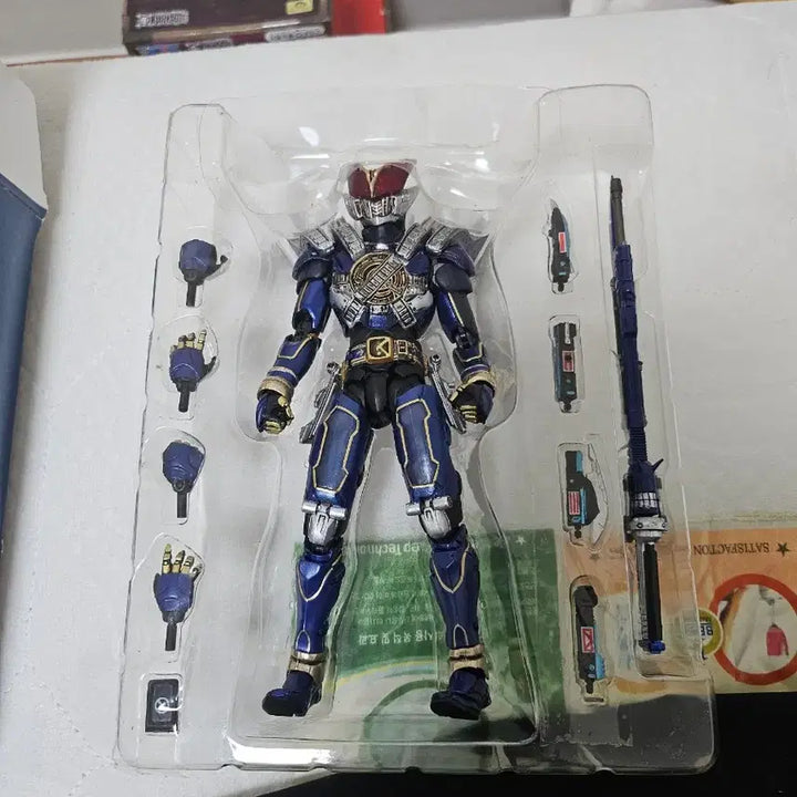 [BUNJANG] Bandai Kamen Rider New Den-O Strike Form Figure / 반다이 가면라이더 NEW 덴오 스트라이크폼