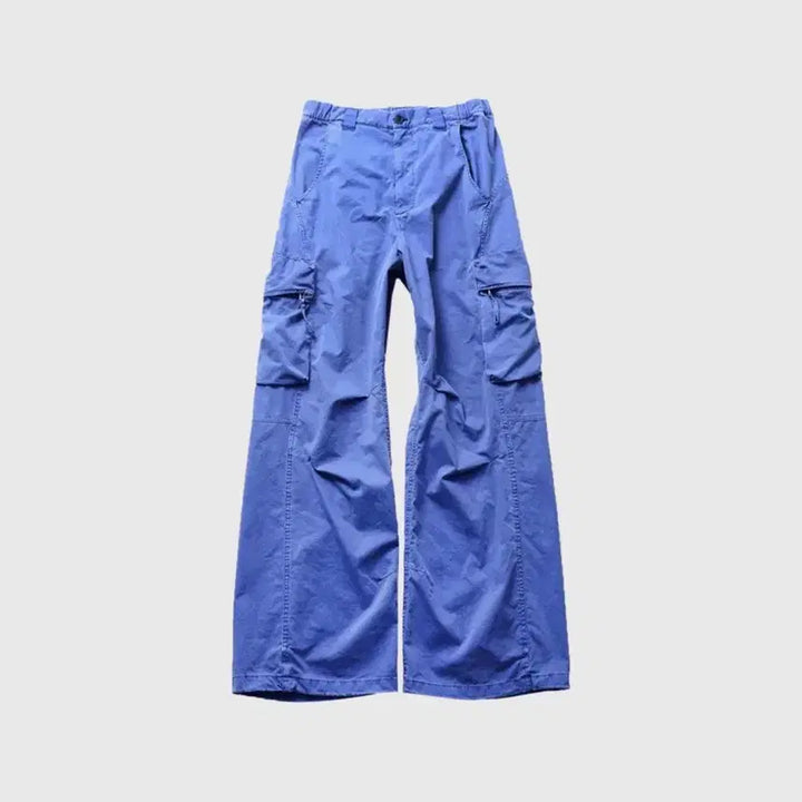 [BUNJANG] 999HUMANITY Adventure Dyed Cargo Pants (Darjeeling Light Blue) / 999휴머니티 어드벤처 다이드 카고 팬츠 (다즐링 라이트 블루)
