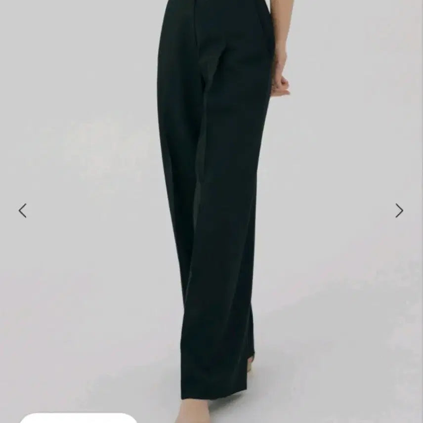 [BUNJANG] Sie Wide Trousers Black / 시에 sie 엘 와이드 트라우저 블랙 새상품