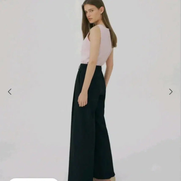 [BUNJANG] Sie Wide Trousers Black / 시에 sie 엘 와이드 트라우저 블랙 새상품