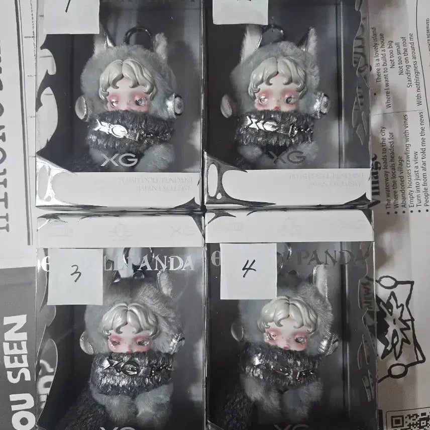 [BUNJANG] Pop Mart Skullpanda x G Unsealed Figure Keychain / 팝마트 스컬판다XG 미개봉 판매합니다