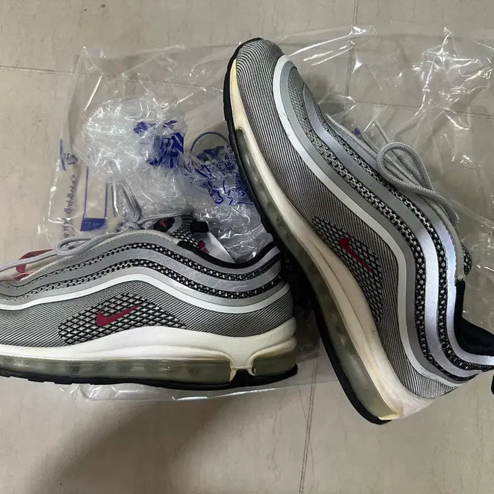 [BUNJANG] Nike Air Max 97 Silver Sneakers / 나이키 에어맥스 97 실버