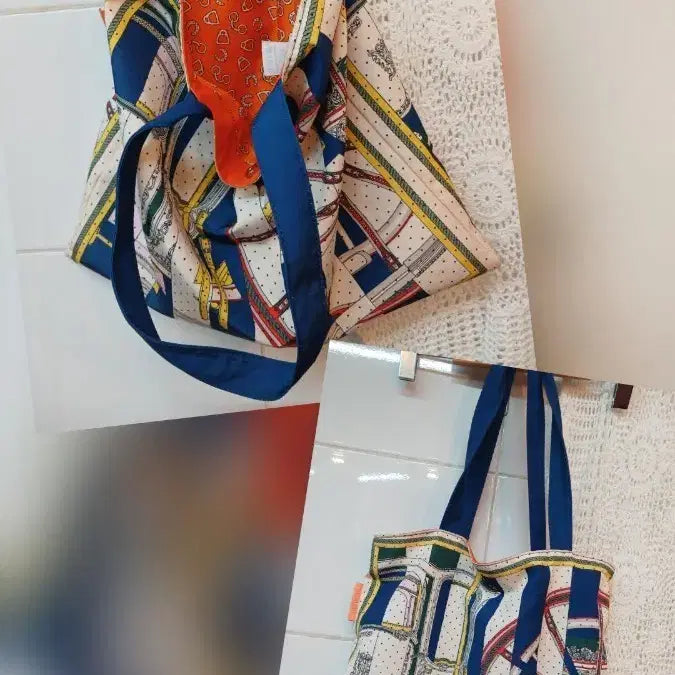 [BUNJANG] McM Matto Pattern Shoulder Tote Bag / 맥 마토  패턴 숄더 토트백