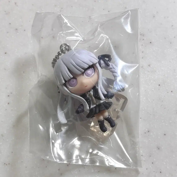 [BUNJANG] Danganronpa Kyoko Kirigiri Classic Figure Strap Keyring Gacha / 단간론파 키리기리 쿄코 고전 피규어 스트랩 키링 가챠