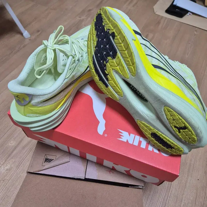 [BUNJANG] Puma Deviate Nitro 4 Carbon Running Shoes / 푸마 디비에이트 나이트로4 카본 러닝화 판매합니다