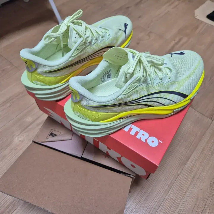 [BUNJANG] Puma Deviate Nitro 4 Carbon Running Shoes / 푸마 디비에이트 나이트로4 카본 러닝화 판매합니다