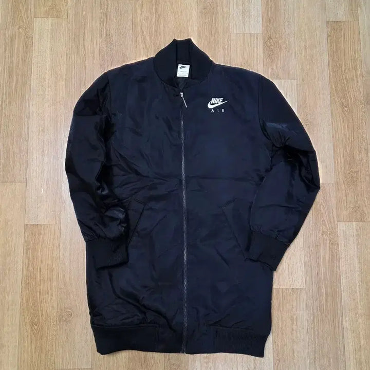 [BUNJANG] Nike Air Black Long Bomber Jacket Women&
