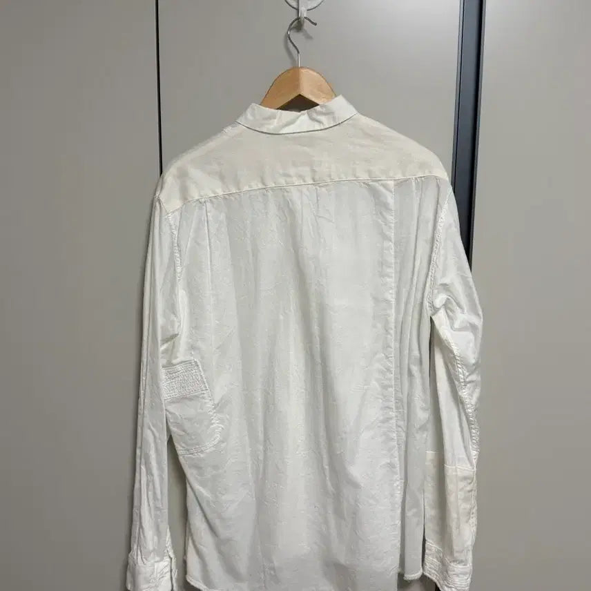 [BUNJANG] Capital Kathmandu White Linen Shirt (Size 4) / 캐피탈 카트만두 화이트 린넨 셔츠(4사이즈)