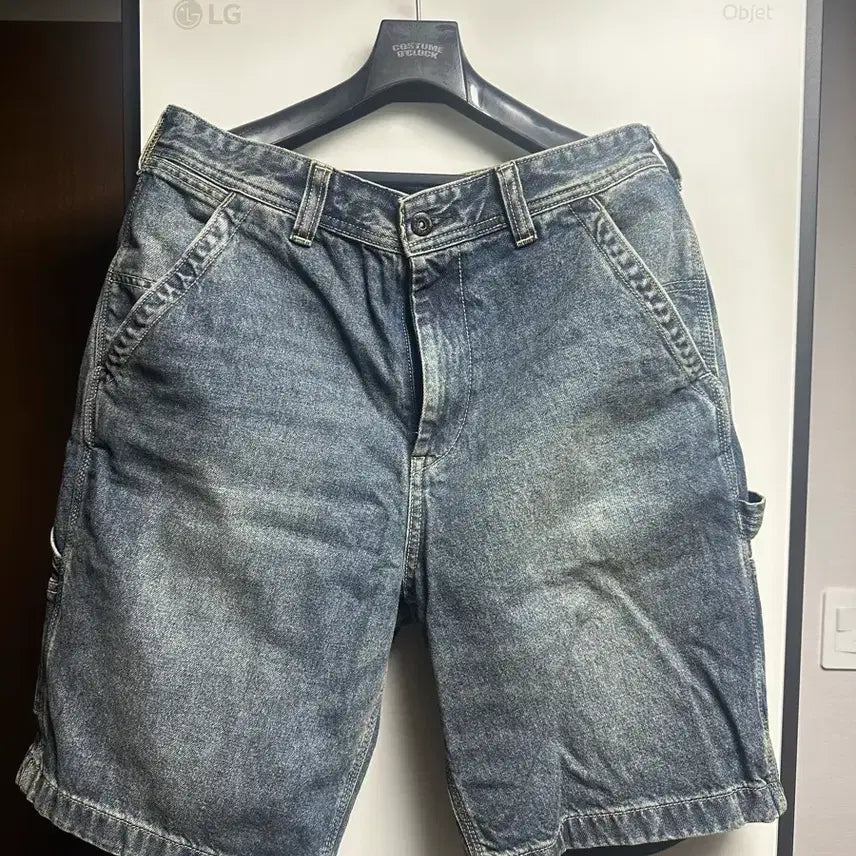 [BUNJANG] Blue Denim Shorts (Size 32) / 청반바지 (32)
