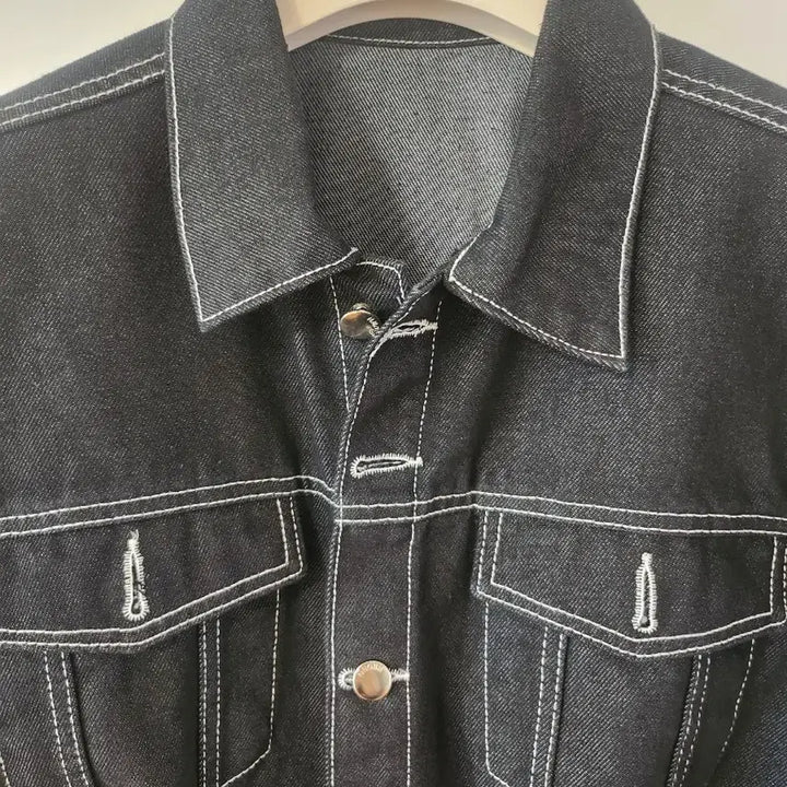 [BUNJANG] BRON Non-Faded Denim Jumpsuit / 브론 논페이드 데님 점프수트