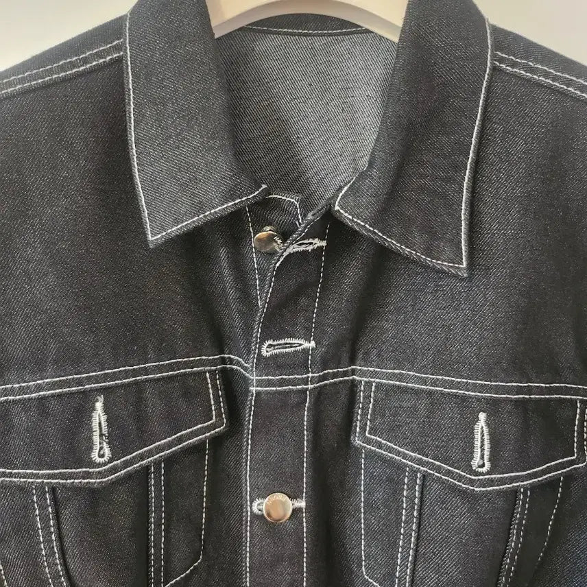 [BUNJANG] BRON Non-Faded Denim Jumpsuit / 브론 논페이드 데님 점프수트