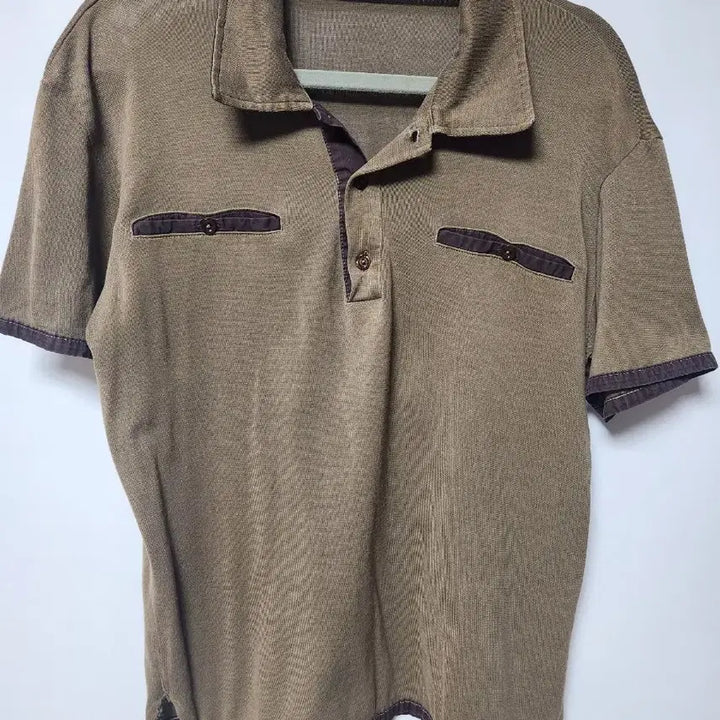 [BUNJANG] Exte Italy Pocket Short Sleeve Polo T-Shirt Size S / 이태리 명품 Exte 에스떼 포켓 반팔 카라티셔츠 95