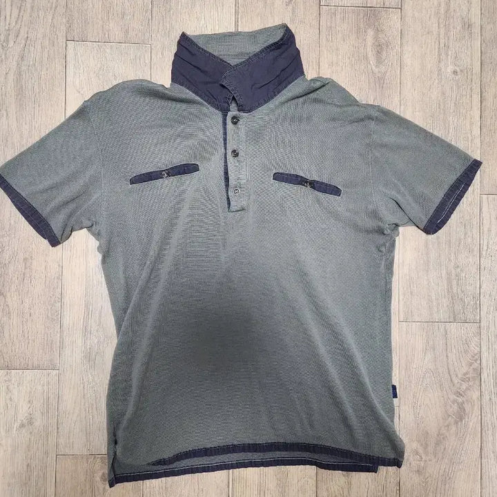 [BUNJANG] Exte Italy Pocket Short Sleeve Polo T-Shirt Size S / 이태리 명품 Exte 에스떼 포켓 반팔 카라티셔츠 95