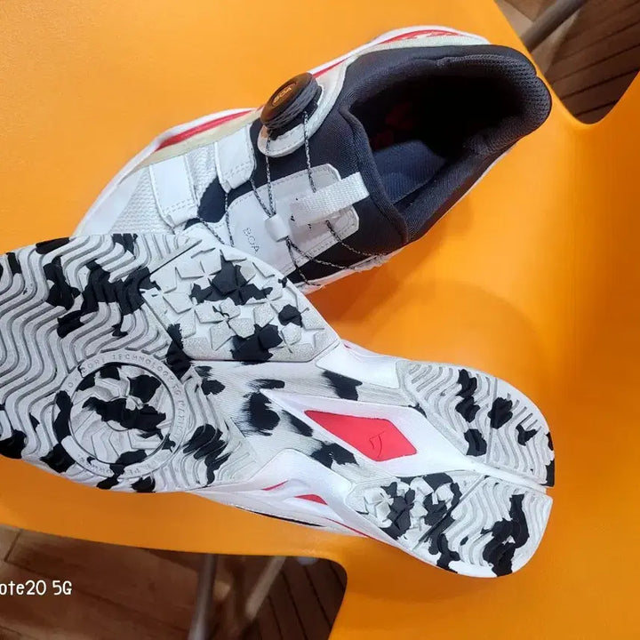 [BUNJANG] White BOA Dial Sneakers / 화이트 BOA 다이얼 운동화