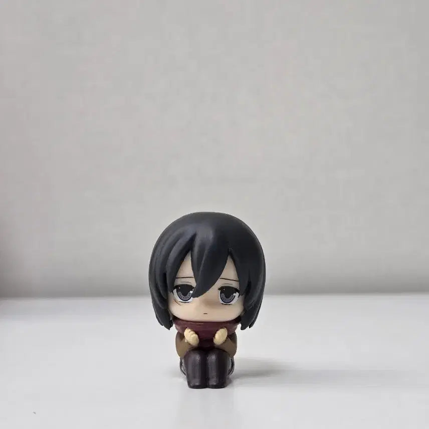 [BUNJANG] Attack on Titan 10th Anniversary Mikasa Gacha Figure / 진격의거인 10주년 마치보케 미카사 가챠