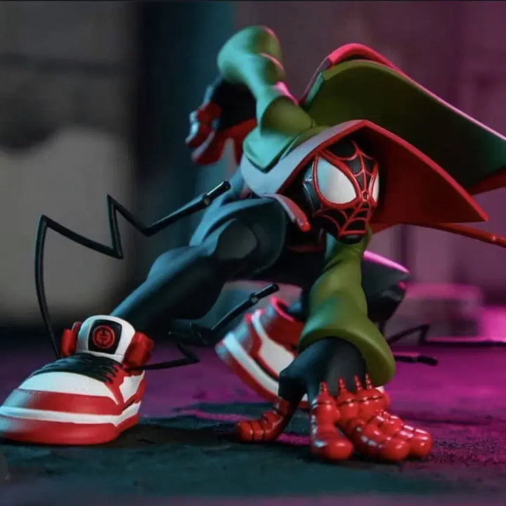 [BUNJANG] Unruly Industries Miles Morales Spider-Man Designer Toy Figure by Tracy Tubera / Marvel Unruly Industries Spider-Man 피규어