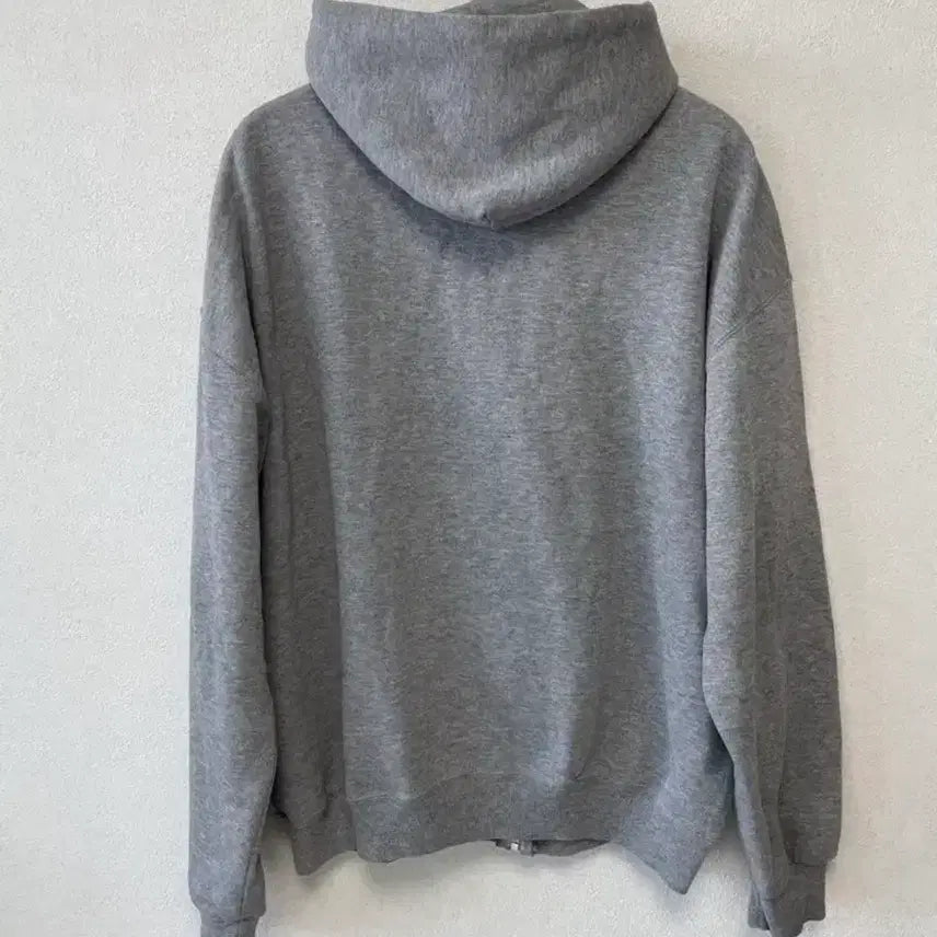 [BUNJANG] Russell 90s Grey Hoodie Zip-up XL / 러셀 90s 그레이 후드집업 XL