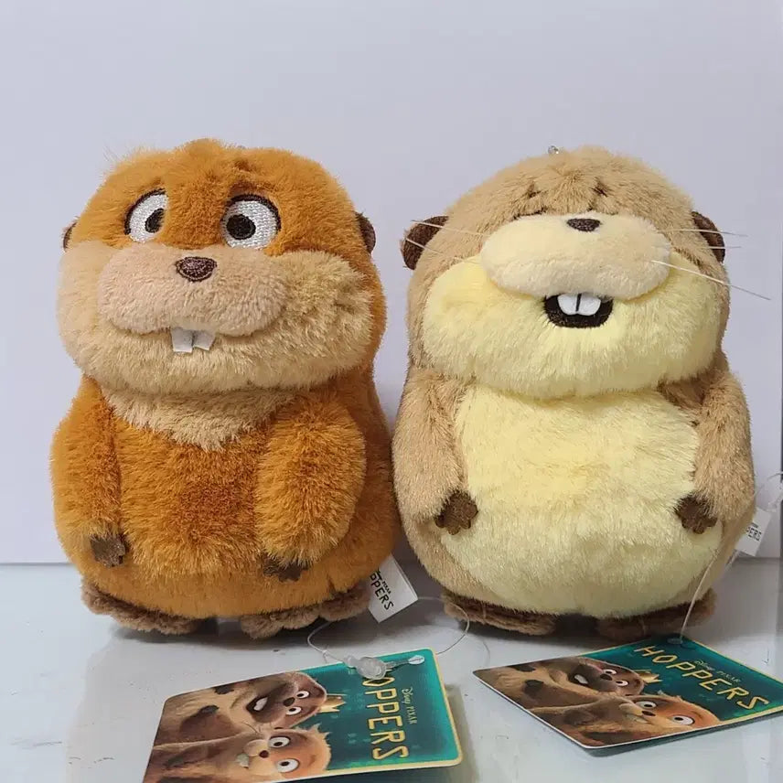 [BUNJANG] Disney Hoppers Series 2-Piece Keychain Bundle (Mabel, Rope) / [새상품] 디즈니 호퍼스 시리즈 키링 2종 일괄(메이블, 로프)