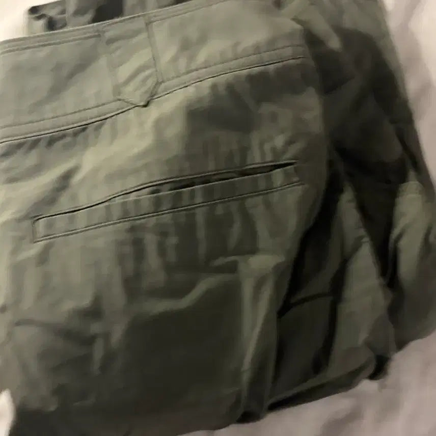 [BUNJANG] Vintage Khaki Cotton Shorts / 빈티지 카키 반바지