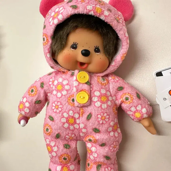 [BUNJANG] Monchhichi Rompers Pink S Size / 롬퍼 몬치치 롬퍼스 몬치치 새상품(마지막가격!!)