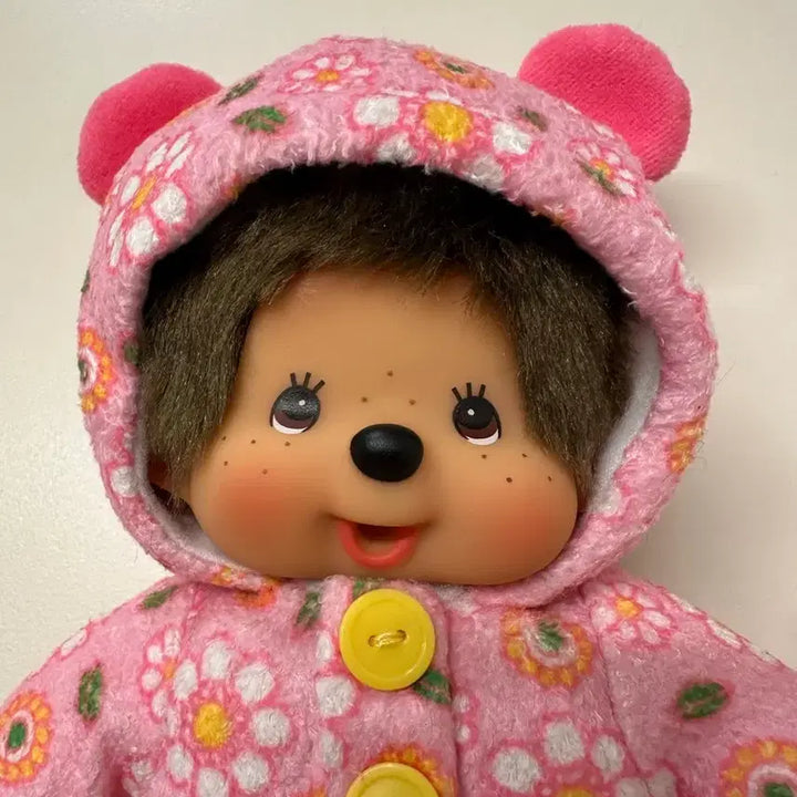 [BUNJANG] Monchhichi Rompers Pink S Size / 롬퍼 몬치치 롬퍼스 몬치치 새상품(마지막가격!!)