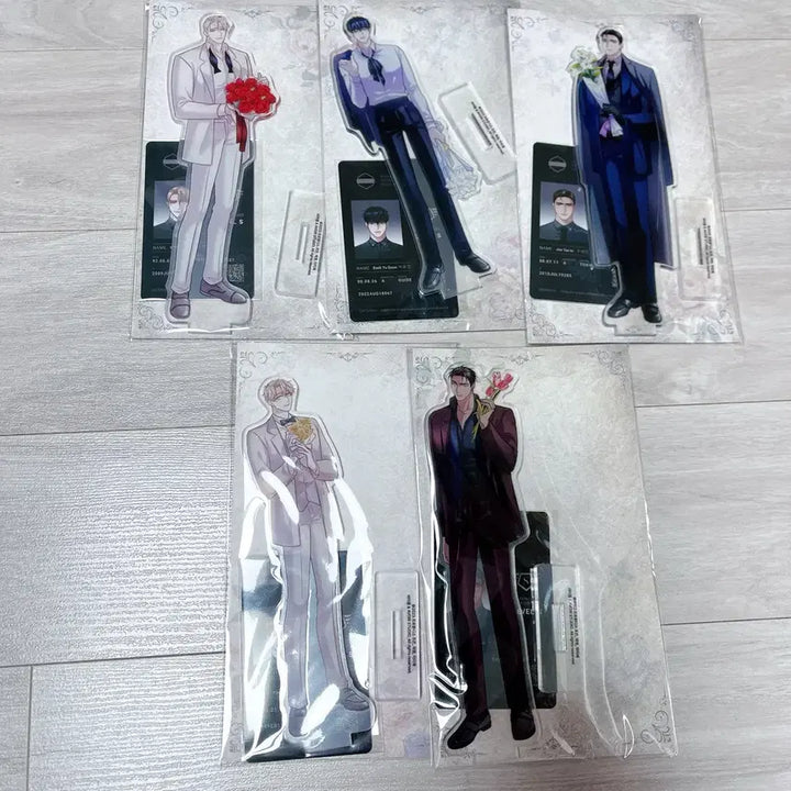 [BUNJANG] Profoundis Acrylic Stand 5-Piece Set / 프로푼디스 아크릴 스탠드 5종